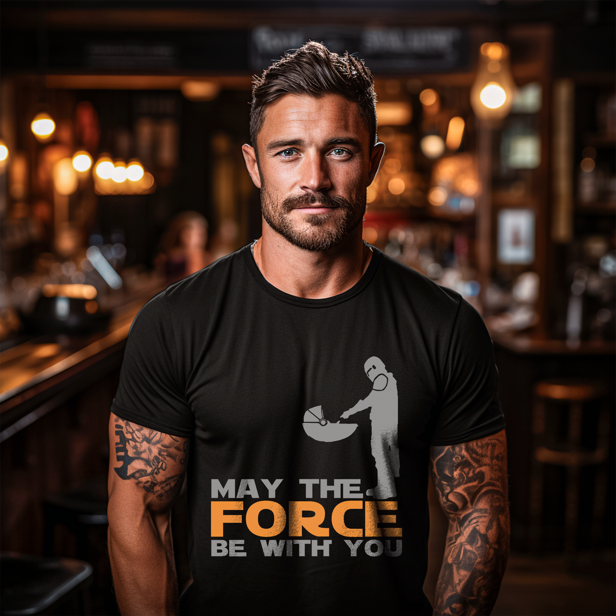 Nome do produto: Camiseta - May The Force Be With You