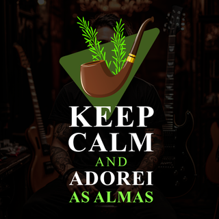 Nome do produtoCamiseta Keep Calm and Adorei as Almas