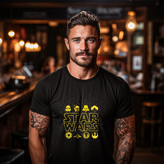 Camiseta - Star Wars Icons