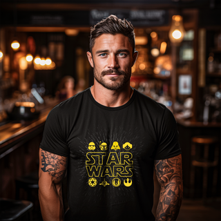 Nome do produtoCamiseta - Star Wars Icons