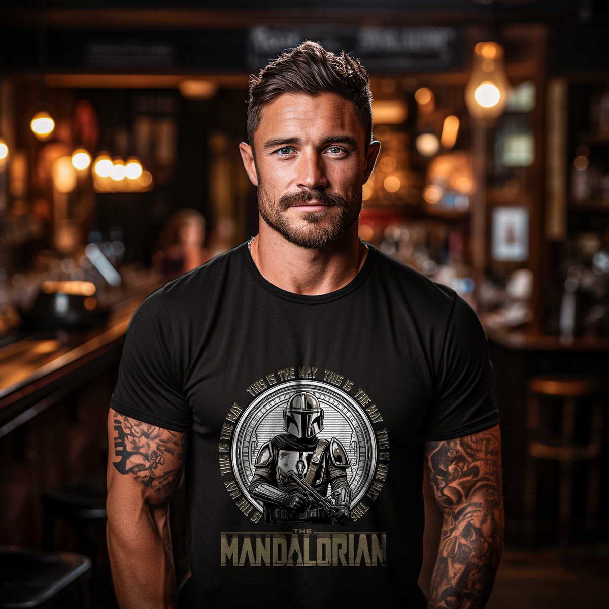 Nome do produto: Camiseta The Mandalorian - This is the Way