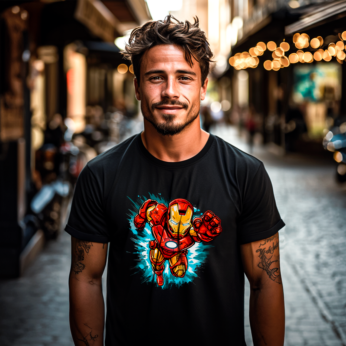 Nome do produto: Camiseta - Iron Man