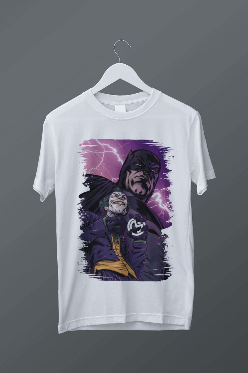 Nome do produto: T-shirt plus size Batman