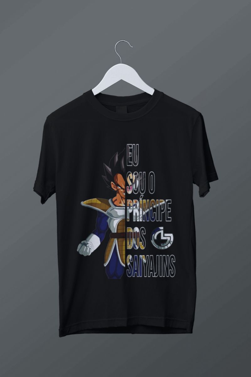 Nome do produto: T-shirt Príncipe dos Saiyajins