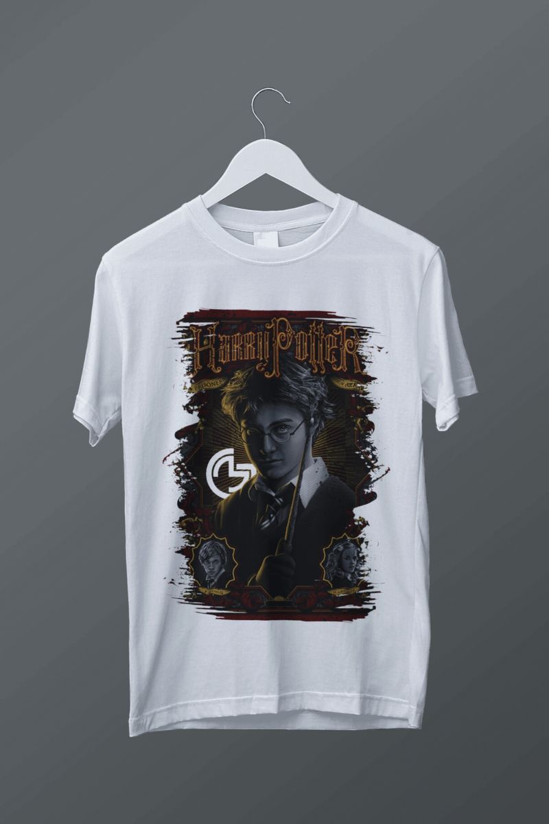 Nome do produto: T-shirt plus size Harry Potter