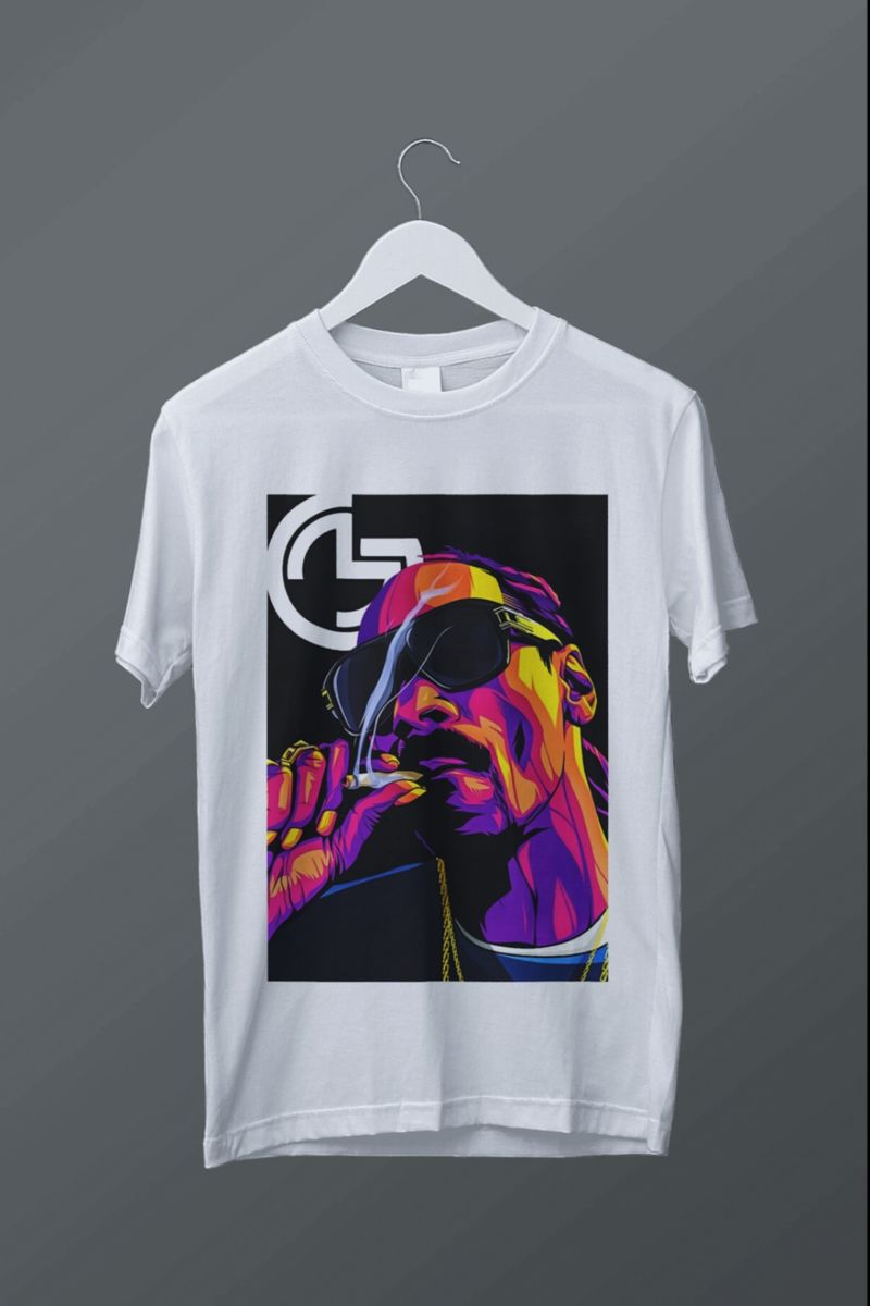 Nome do produto: T-shirt Snoop Dogg