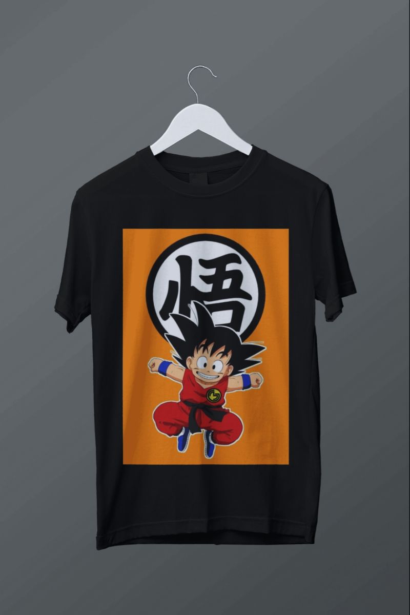 Nome do produto: T-shirt plus size Dragon Ball classic