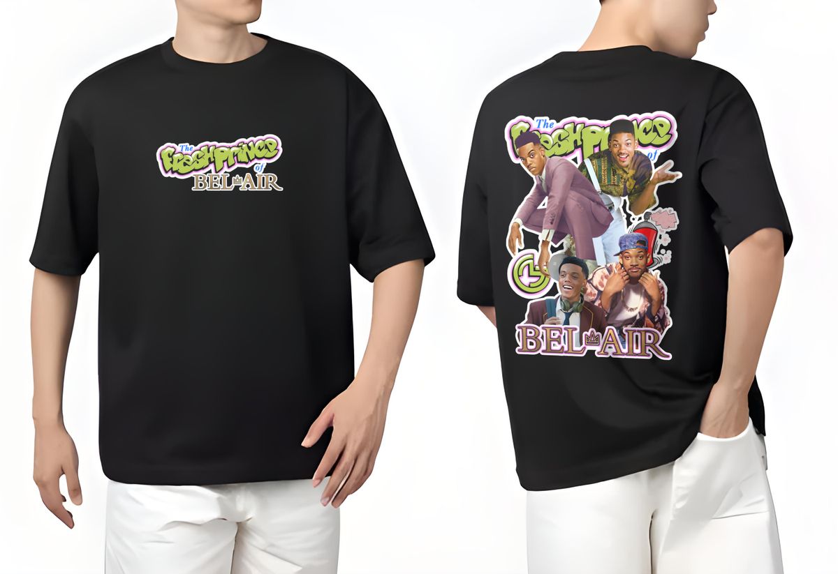 Nome do produto: T-shirt oversized The Fresh Prince of Bel-Air