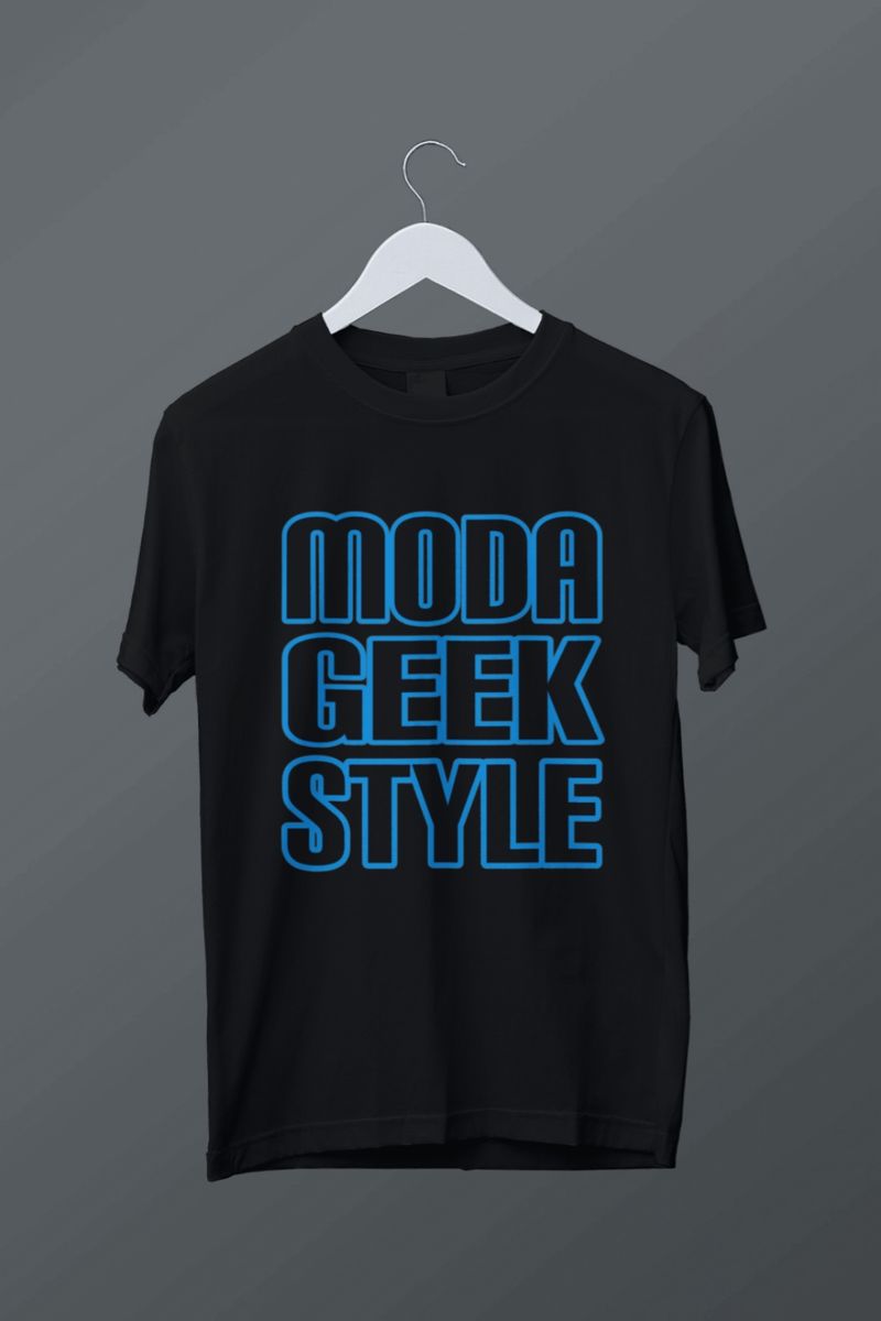 Nome do produto: T-shirt Moda Geek Style