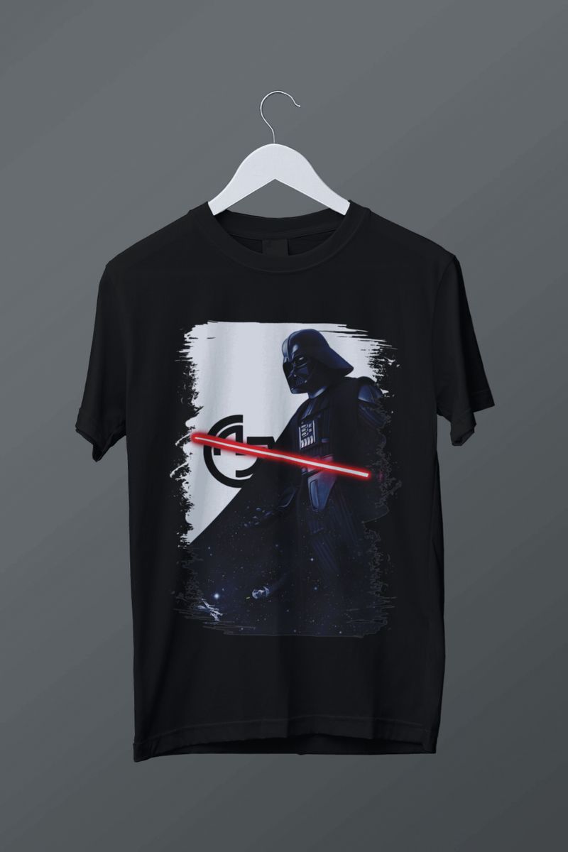 Nome do produto: T-shirt plus size Darth Vader