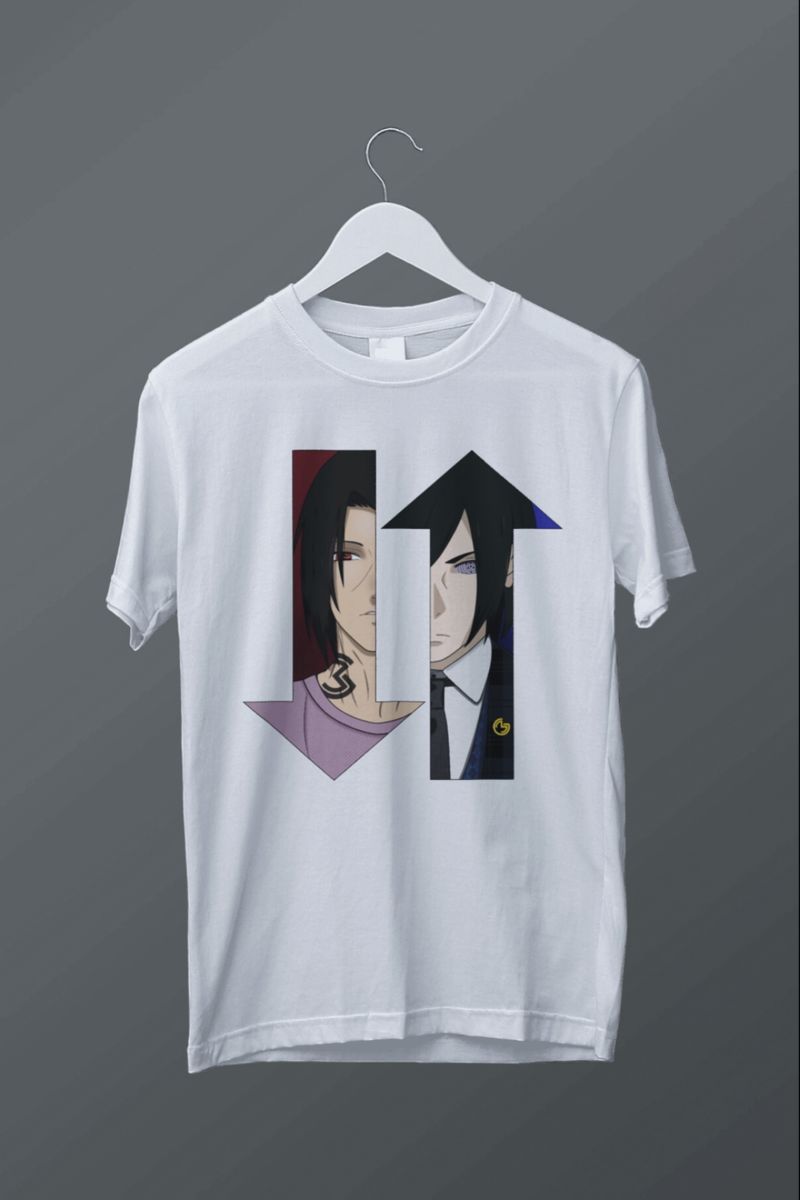 Nome do produto: T-shirt Sasuke x Itachi