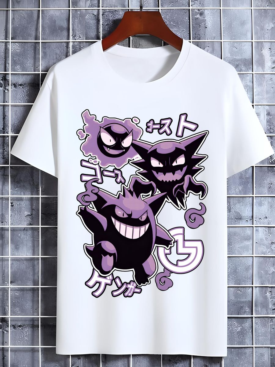 Nome do produto: T-shirt premium Pokémon Ghosts