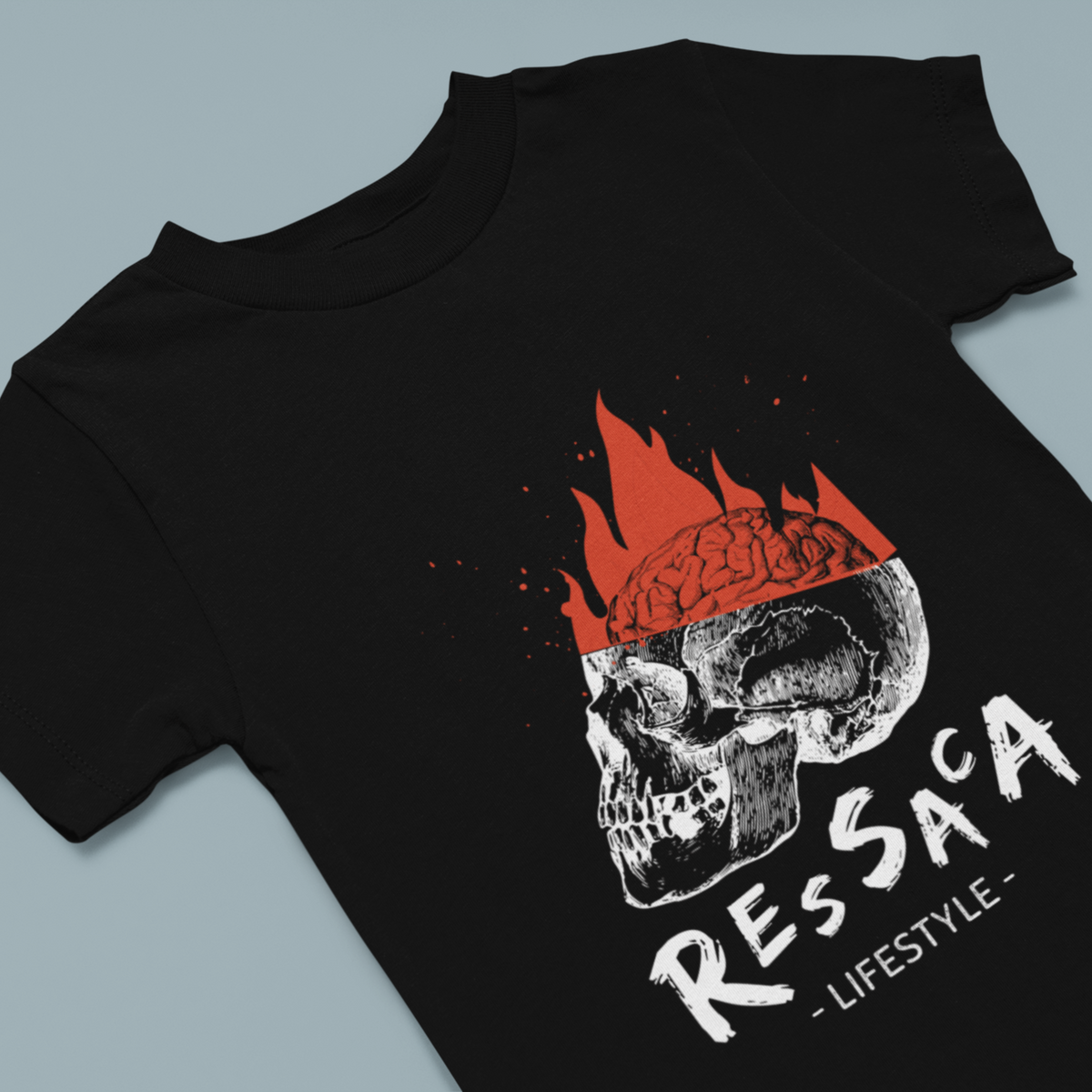 Nome do produto: Camiseta CAVEIRA RESSACA