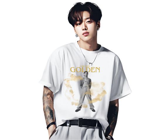 CAMISETA Classic JUNGKOOK GOLDEN