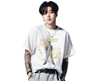 CAMISETA Classic JUNGKOOK GOLDEN