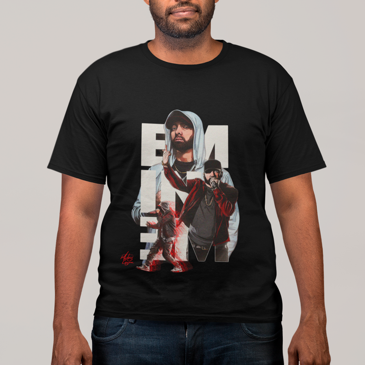 Nome do produto: Camiseta PLUS SIZE Eminem