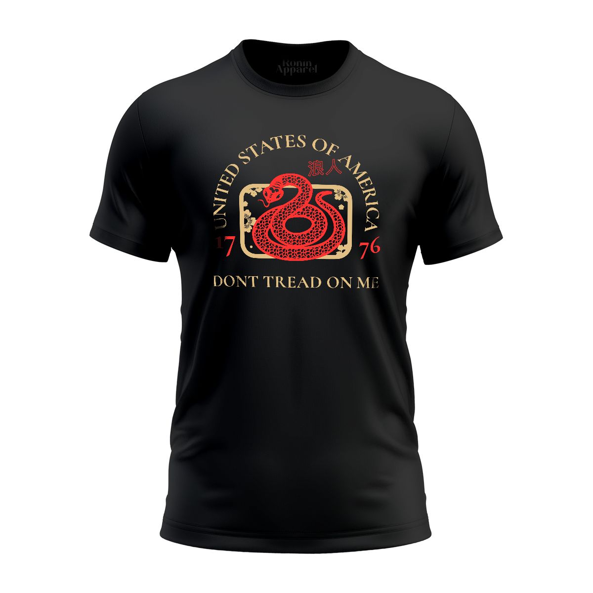 Nome do produto: Camiseta Concept Ronin Dont tread On me