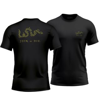 Camiseta Join Or Die Estampa nas Costas Ronin Apparel