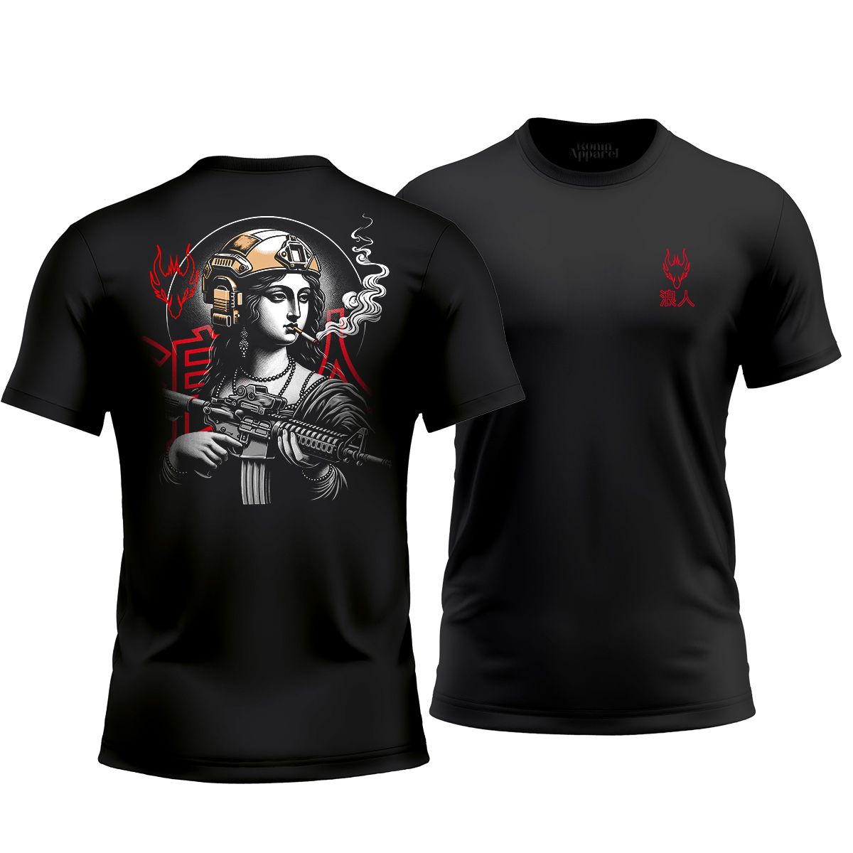 Nome do produto: Camiseta Monalisa Ronin Apparel Project Armour