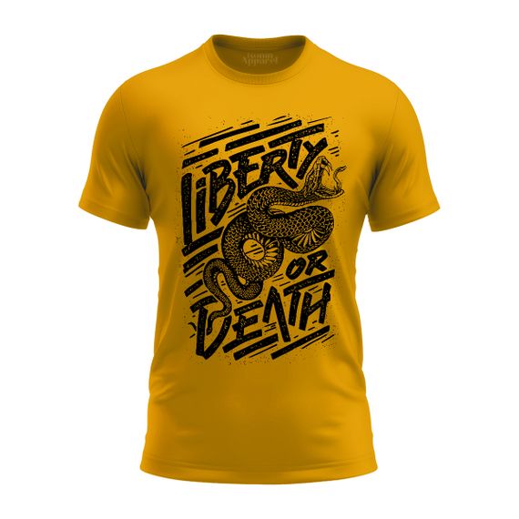 Camiseta Militar Liberty or death