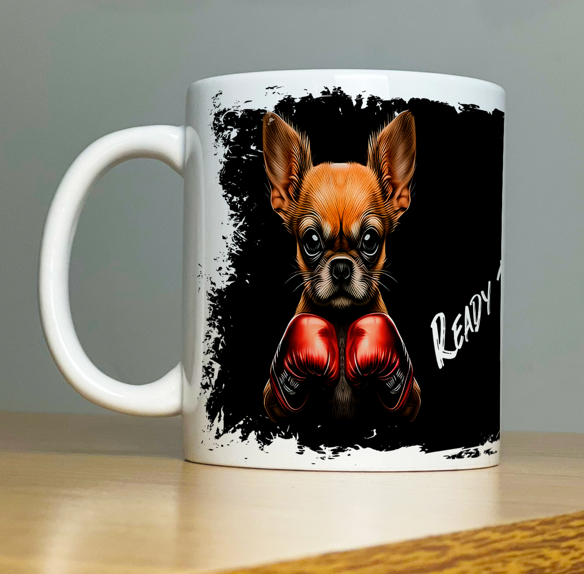 Nome do produto: Caneca Chiuaua Boxe