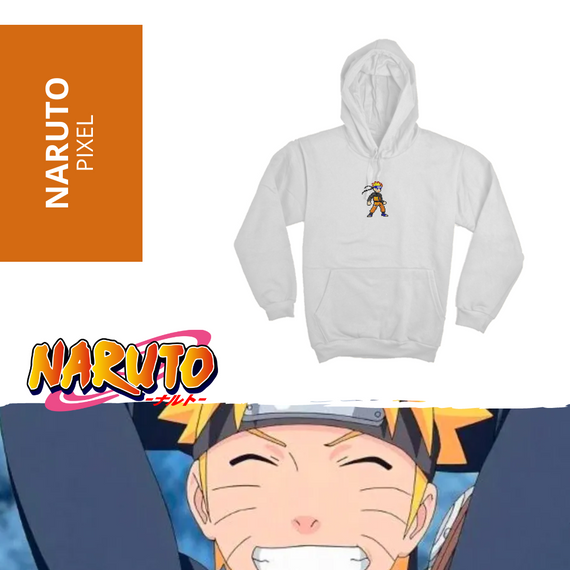 Moletom Naruto Pixel