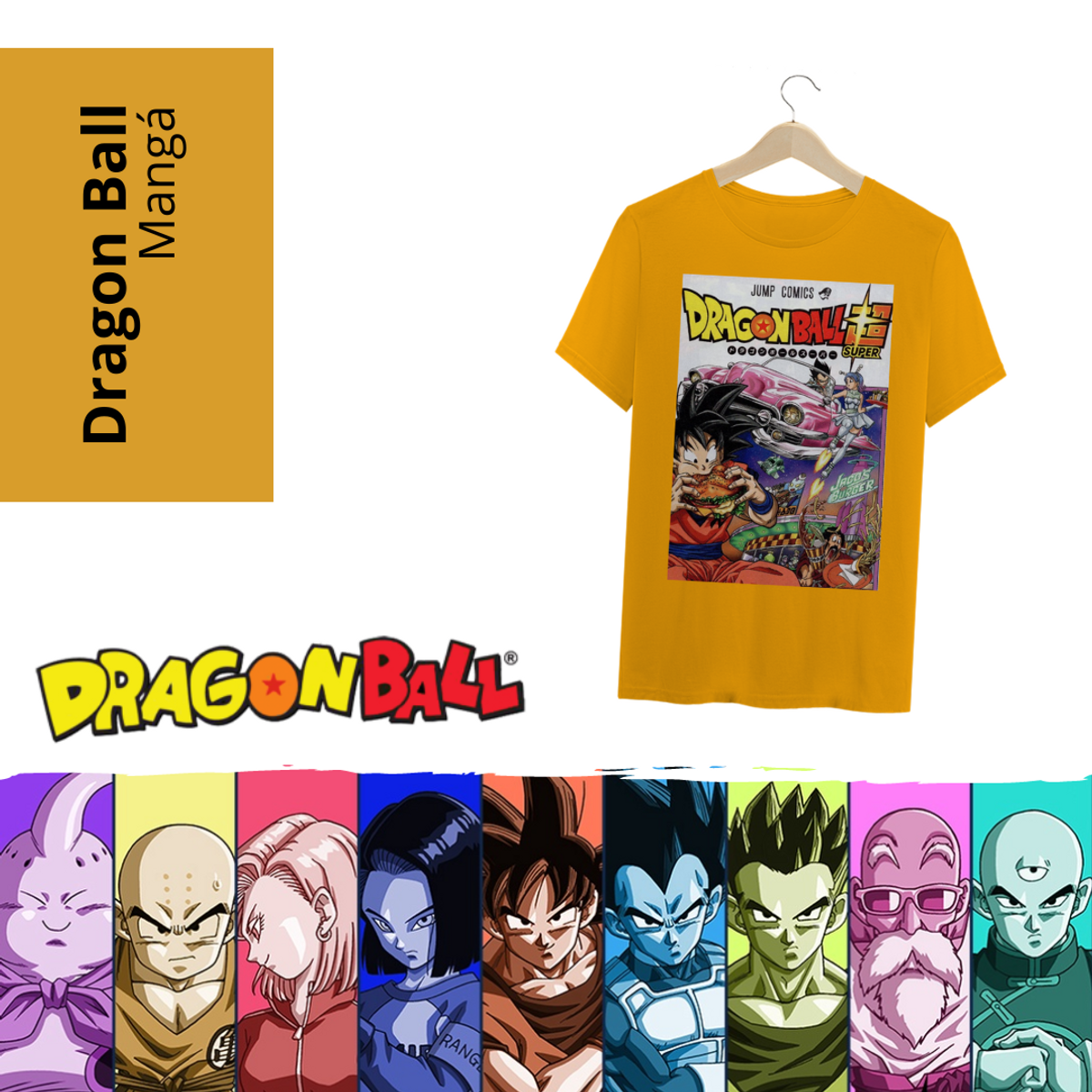 Nome do produto: Camiseta Dragon Ball Super