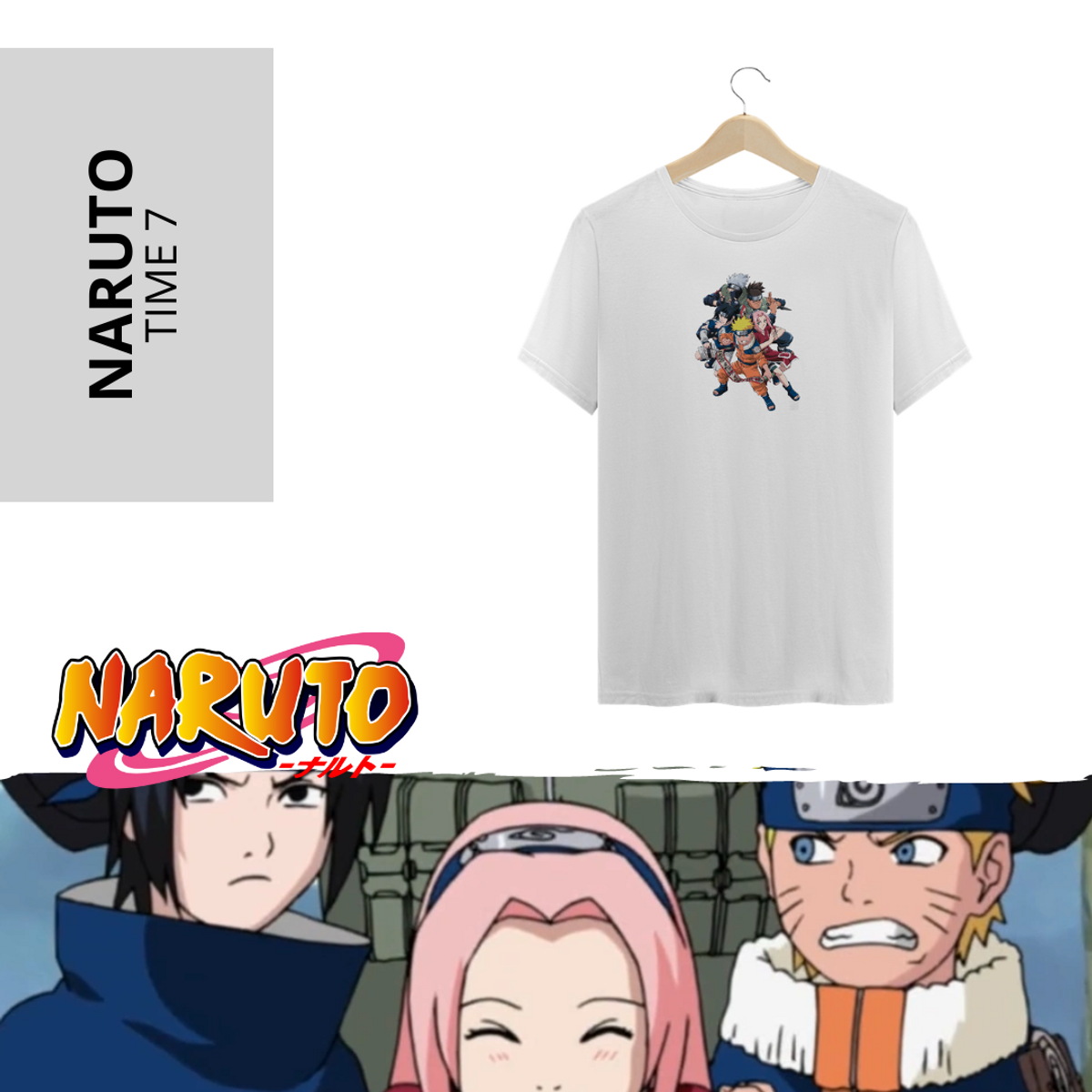 Nome do produto: Naruto Clássico Time 7