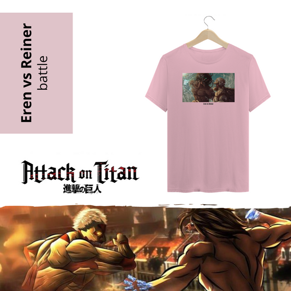 Camiseta Eren vs Reiner