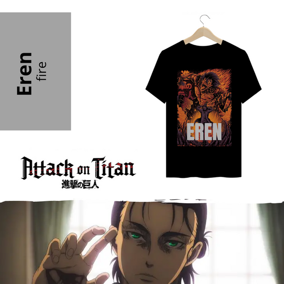Camiseta Eren Fire