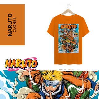 Nome do produtoCamiseta Naruto Clones