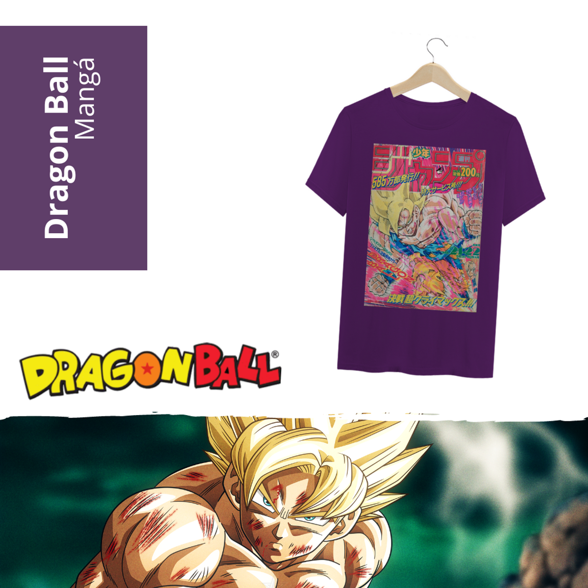 Nome do produto: Camiseta Dragon Ball Nº 1122