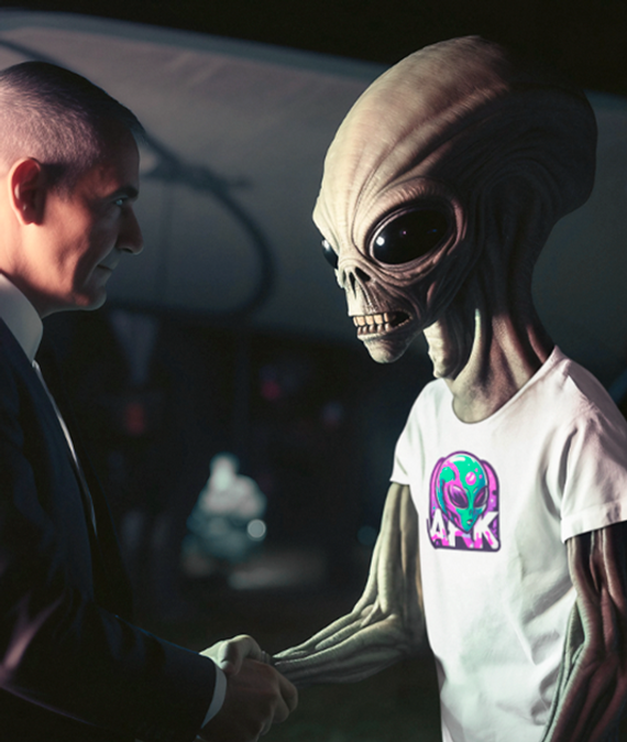Camiseta APK Co.: Alien