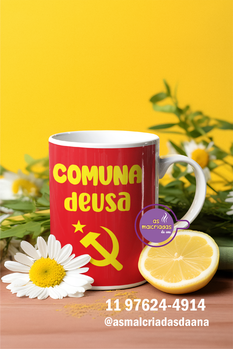 Nome do produto: Caneca Comuna Deusa