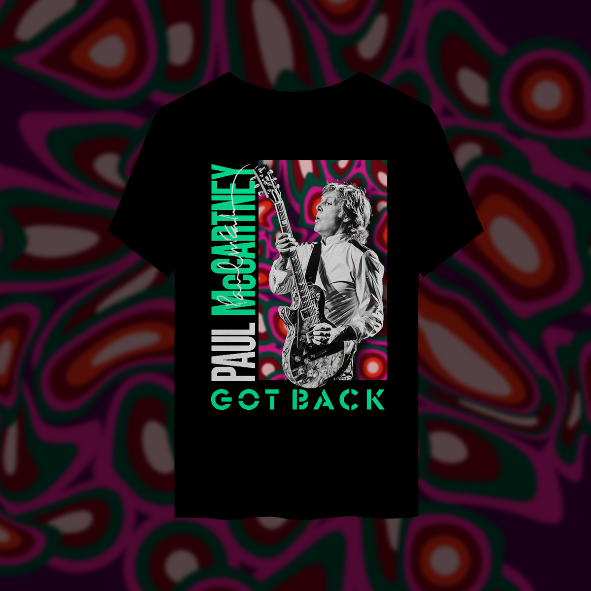 Nome do produto: Paul McCartney Got Back Tour - BlackStars Craft Edition