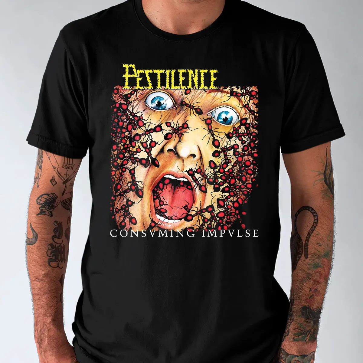 Nome do produto: Camiseta Pestilence Consvming Impvlse