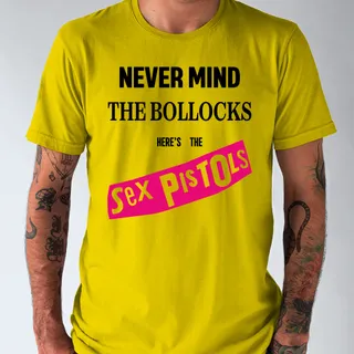 Camiseta Sex Pistols Never Mind The Bollocks