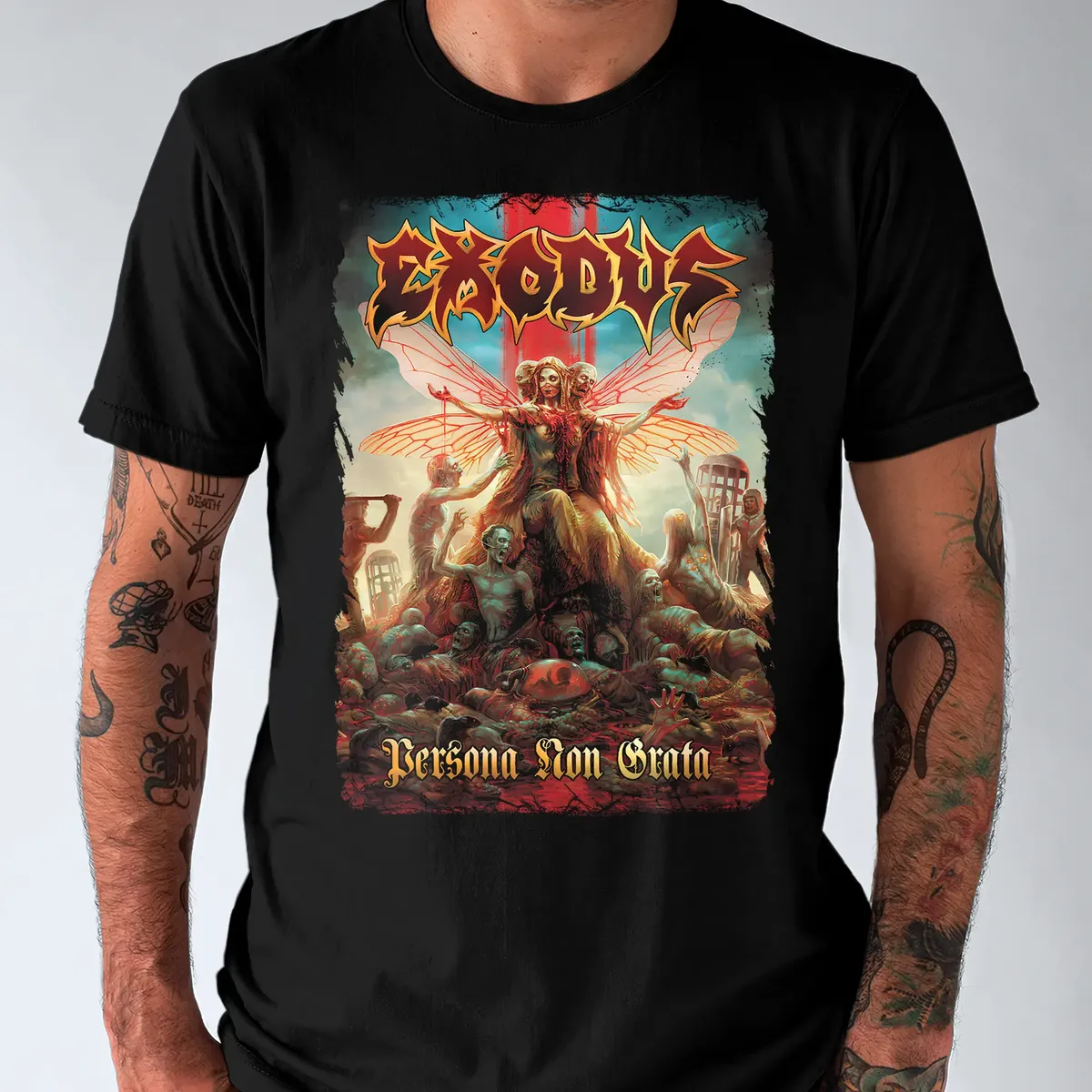 Nome do produto: Camiseta Exodus Persona Non Grata