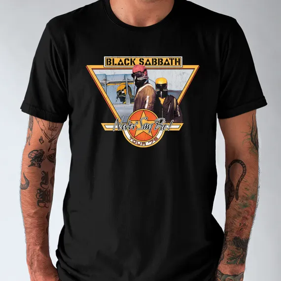 Camiseta Black Sabbath Never Say Die! Tour 78