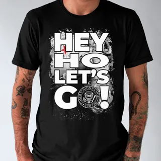 Camiseta Ramones Hey Ho, Let's Go!