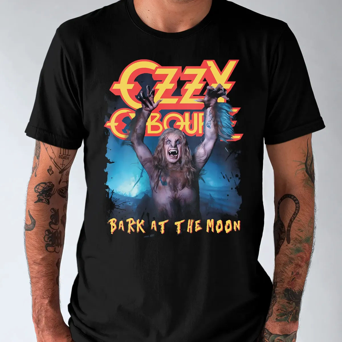 Nome do produto: Camiseta Ozzy Bark at The Moon