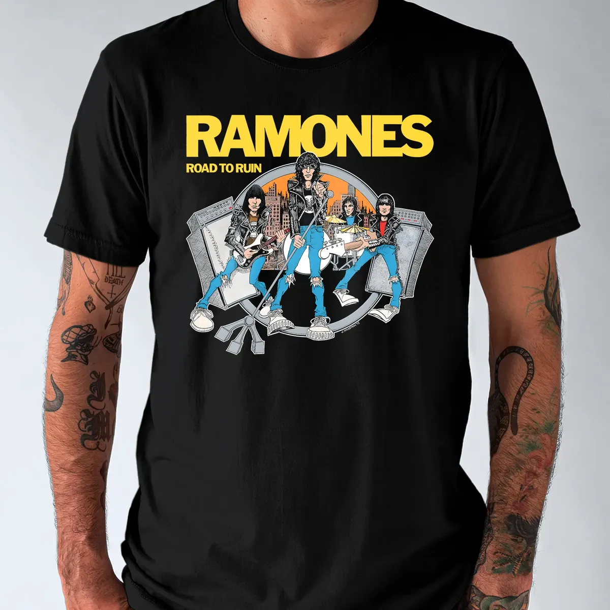 Nome do produto: Camiseta Ramones Road to Ruin