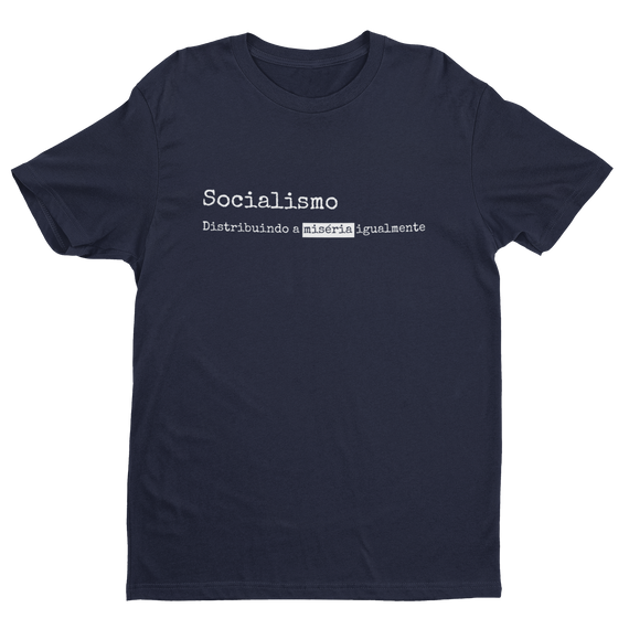 Camiseta Masc - Socialismo