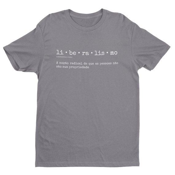 Camiseta Masc - Liberalismo