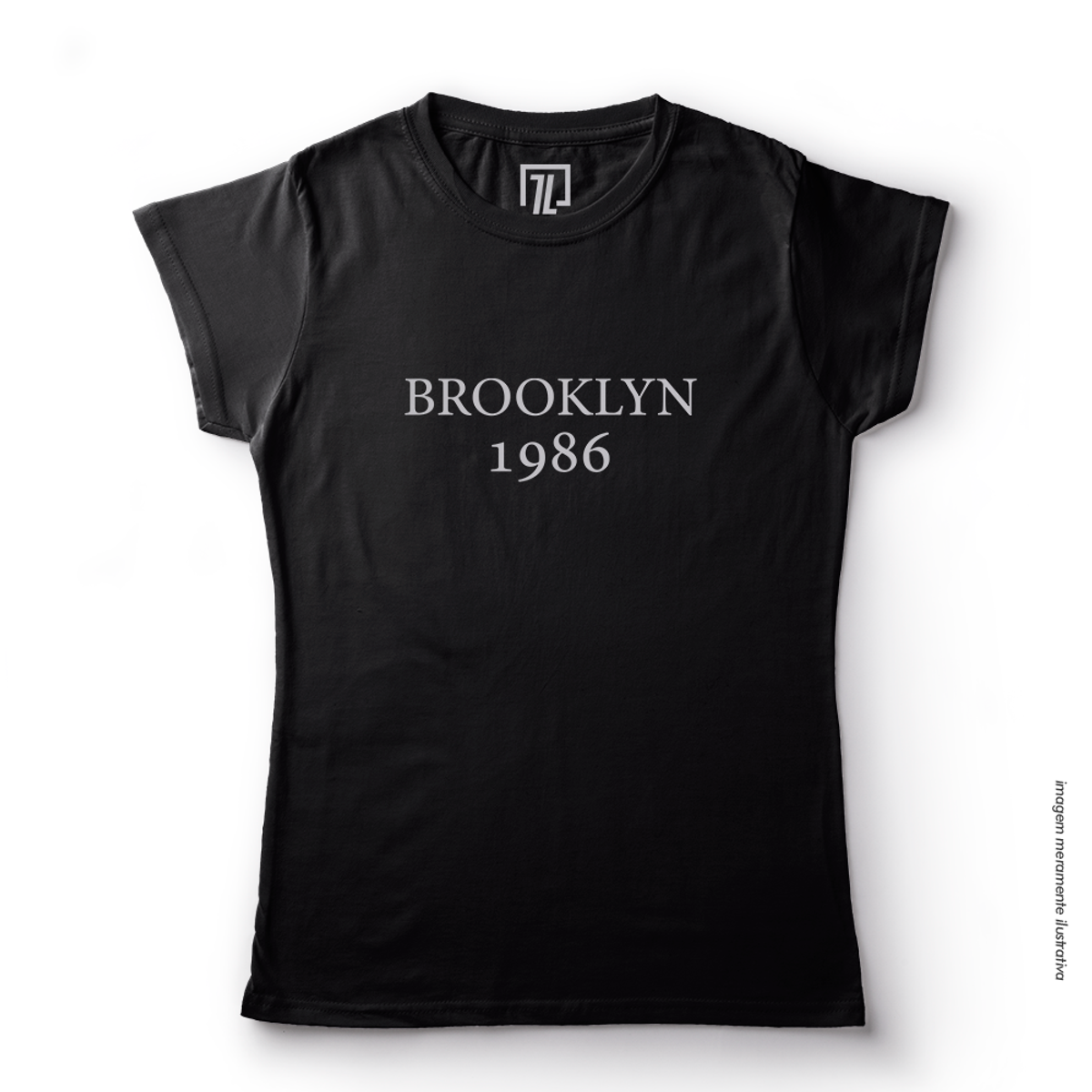 Nome do produto: Blusa Feminina Baby Long Brooklyn 1986