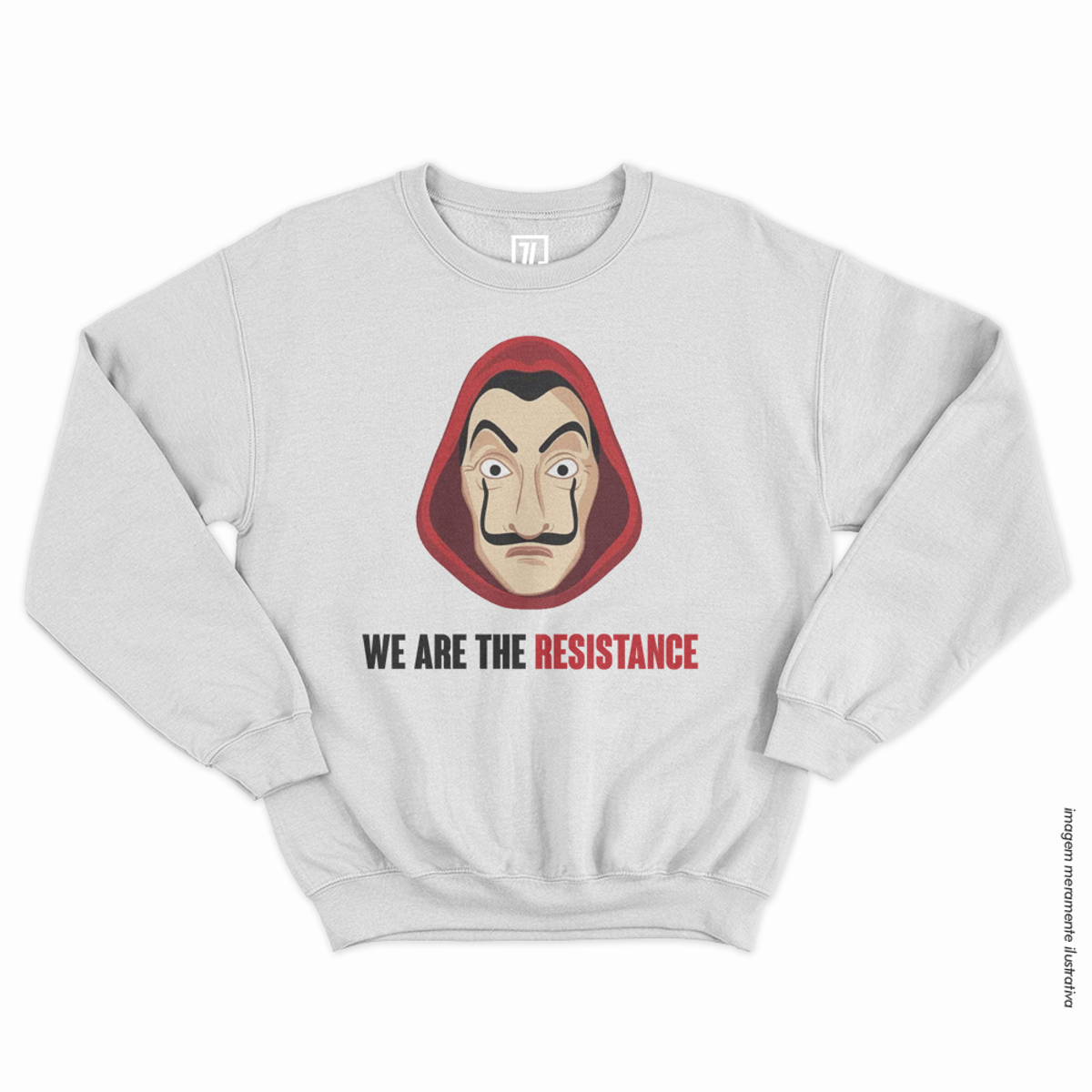 Nome do produto: Moletom Fechado UNISSEX We Are The Resistance