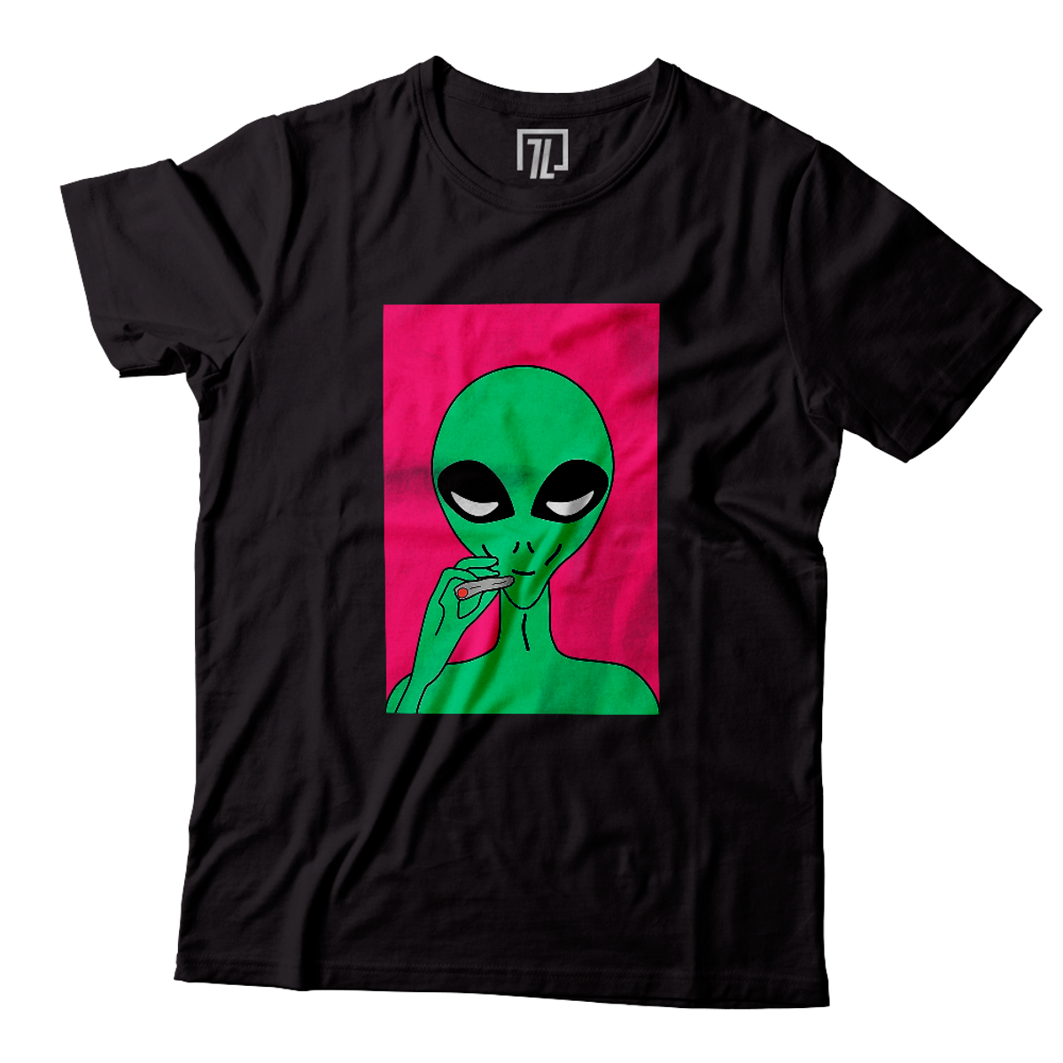 Nome do produto: Camiseta UNISSEX Alien com Gato