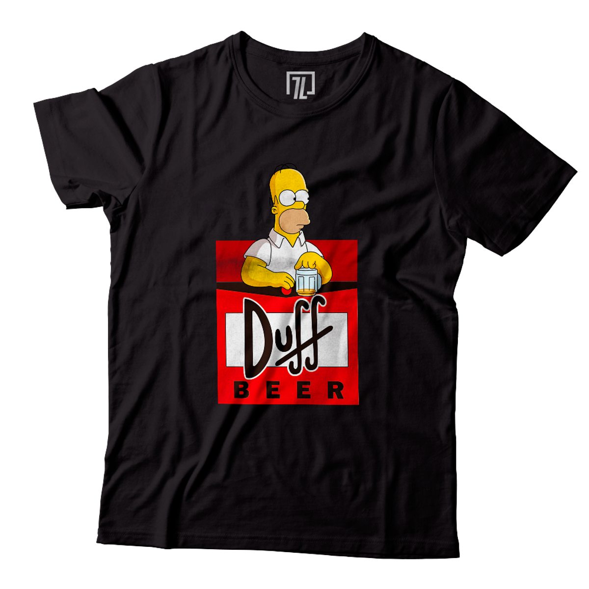 Nome do produto: Camiseta UNISSEX Duff Beer os Simpsons