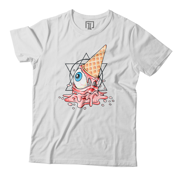 Camiseta UNISSEX Ice Cream Cone Eyes
