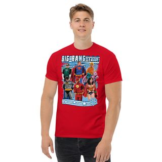 Nome do produtoCamiseta Big Bang League of Justice